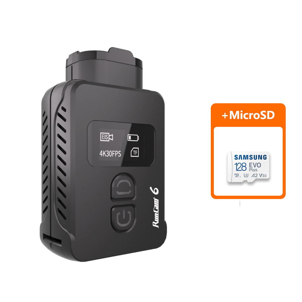 RunCam 6 4K 128GB SD Card 30FP - Drone Camera Wide Angle 评论和价格