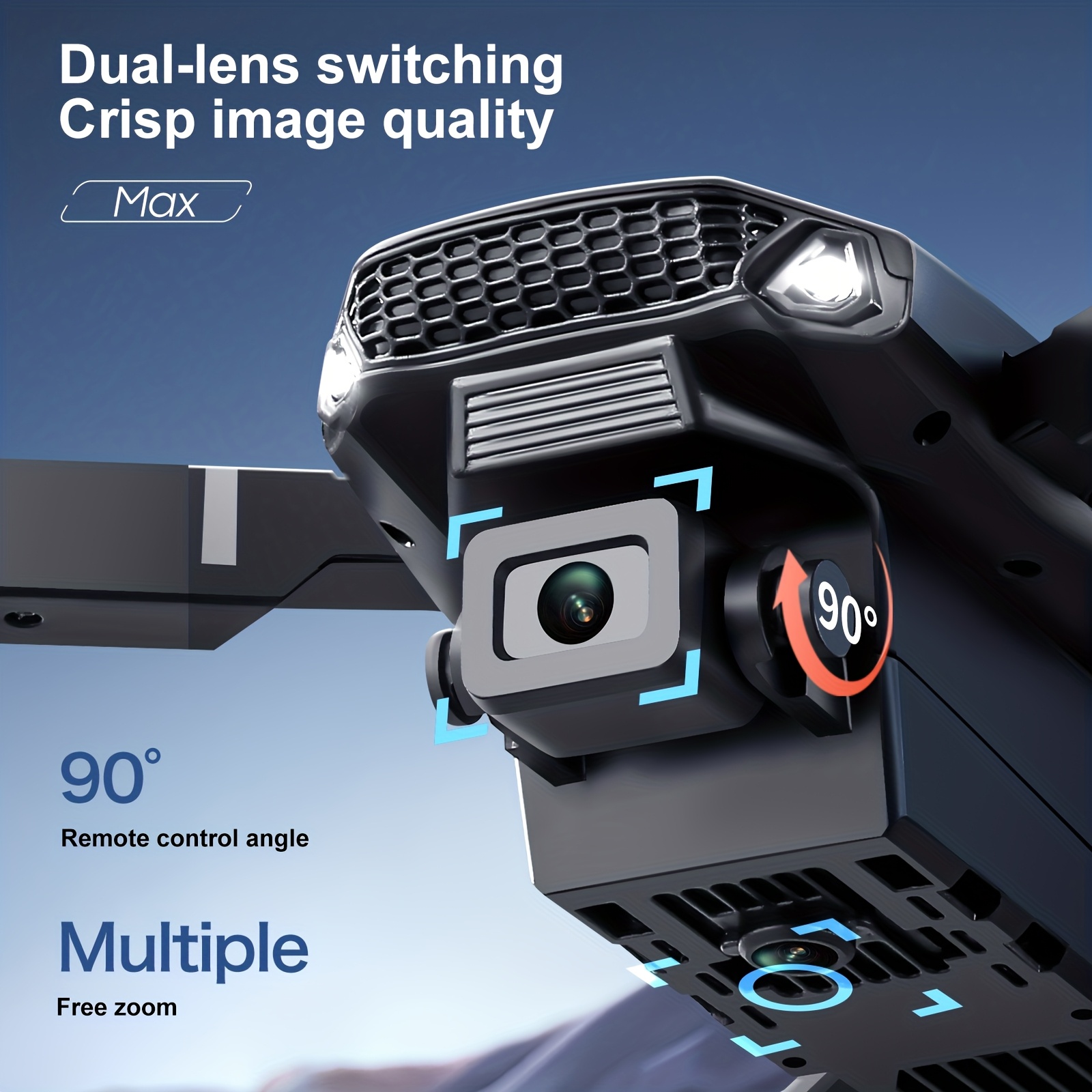 The 2026 Upgraded E88PRO MAX F - Drone Camera 4K 评论和价格