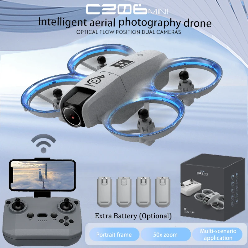 CZ06 Mini RC Quadcopter Drone  - Drone Camera 4K 评论和价格