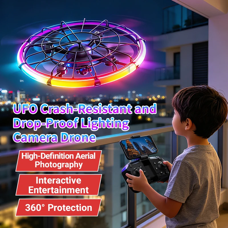 JJRC H145 UFO RC Drone with Du - Drone Camera Mount 评论和价格